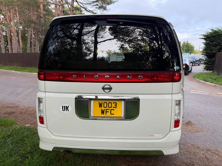 NISSAN ELGRAND 3.5 V6 E51 AUTOMATIC 2003