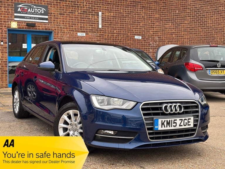 2015 Audi A3 1.4 TFSI SE Sportback Euro 6 (s/s) 5dr HATCHBACK Petrol Manual
