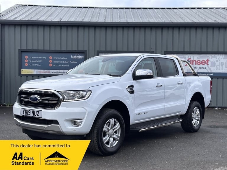 2019 Ford Ranger 2.0 EcoBlue Limited Pickup Double Cab 4dr Diesel Manual 4WD Euro 6 (s/s) (1 PICK...