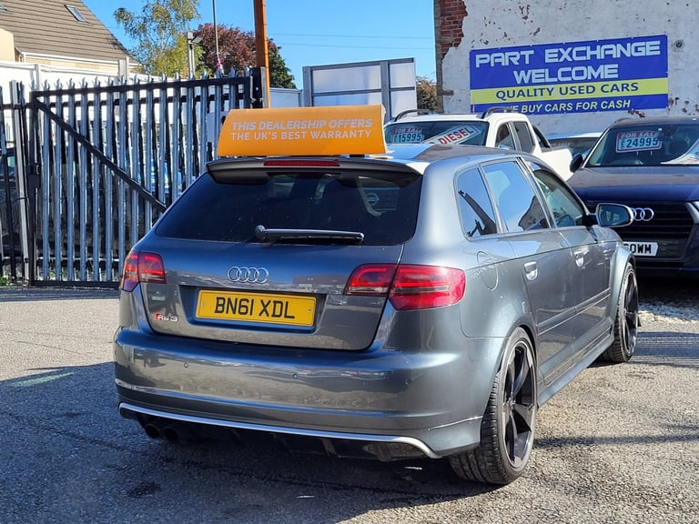 2011 Audi RS3 2.5T FSI RS3 Quattro 5dr S Tronic TOP SPEC HATCHBACK Petrol Automatic