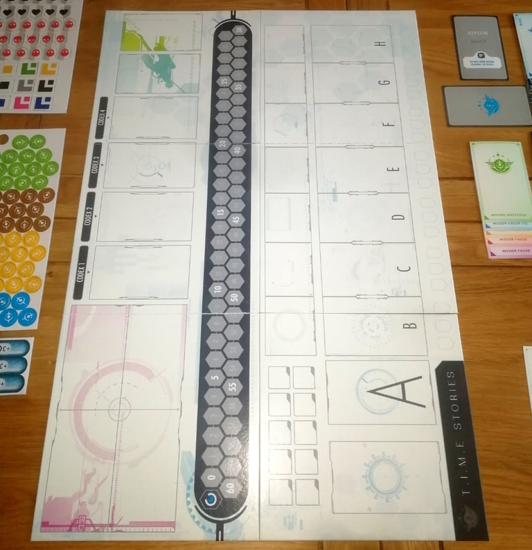 T.I.M.E. Stories Asylum Scenario & Brotherhood Of The Coast Games Space Cowboys