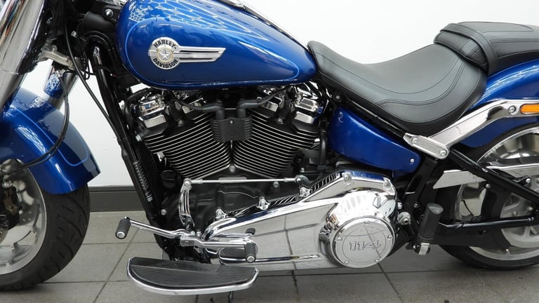 HARLEY-DAVIDSON FAT BOY 114 1868cc 2022 22reg Blue only 7,127 Miles 