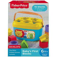 FISH PRICE BABY'S FIRST BLOCKS 