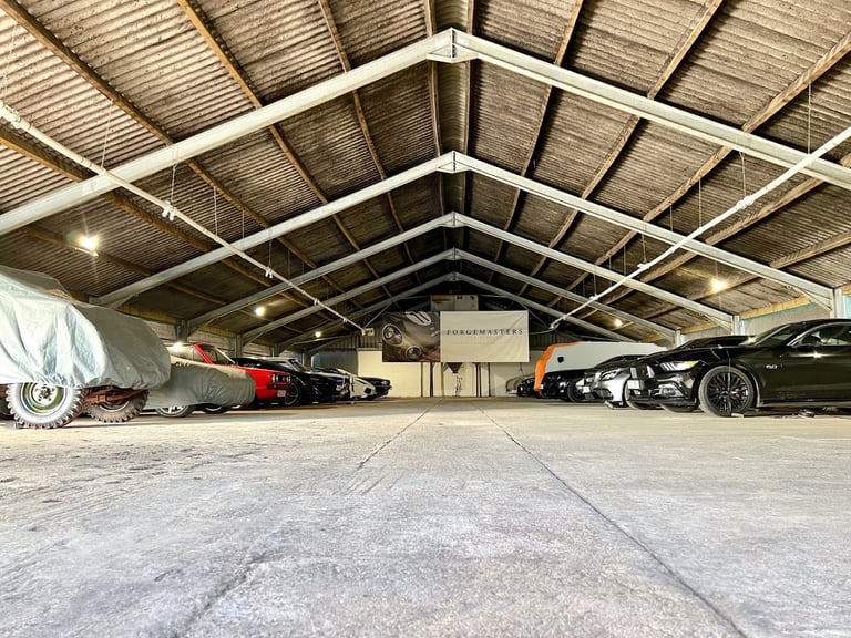 Car storage Indoor Cherished Car & Motorhome Storage/Parking/Care Packages Dore 