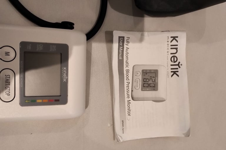 Kinetik BMP4TL Fully Automatic Blood Pressure Monitor with Adult Cuff
