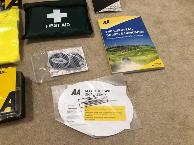 AA Roadside European Car Breakdown Kit Brand New