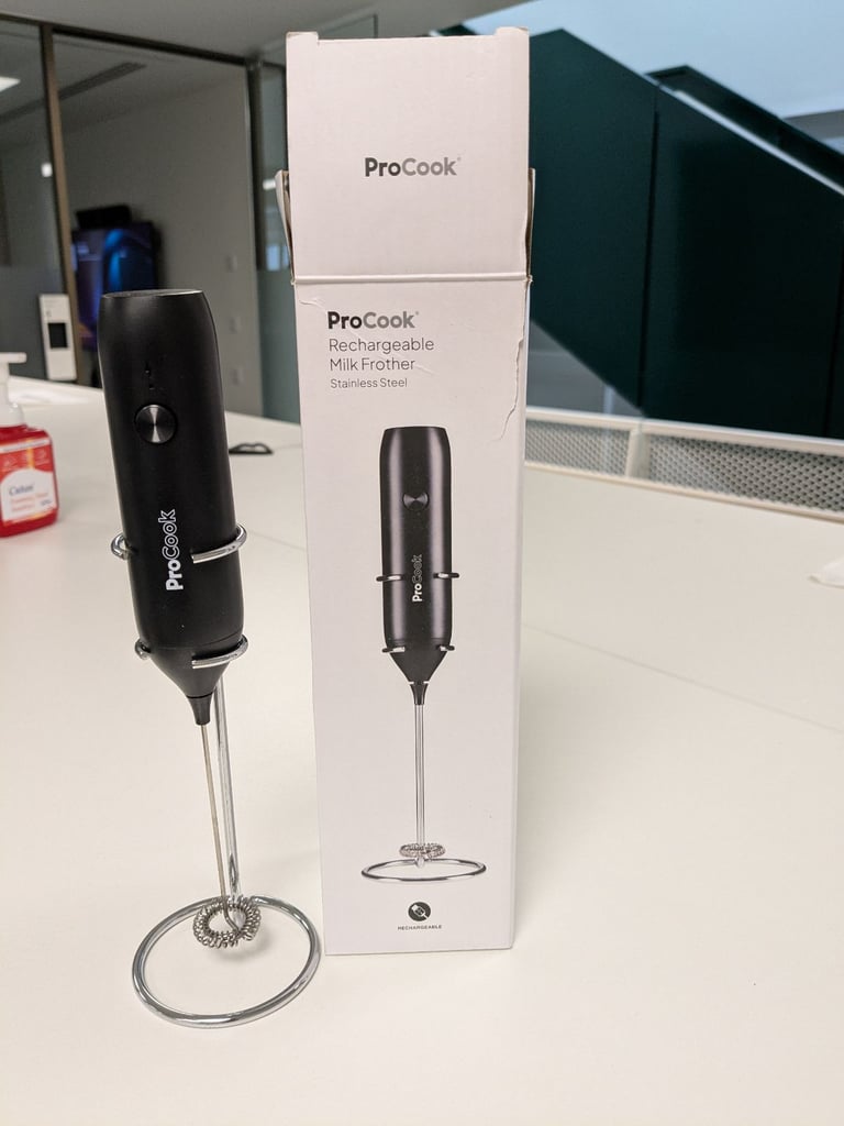 ProCook Rechargeable Milk Frother 