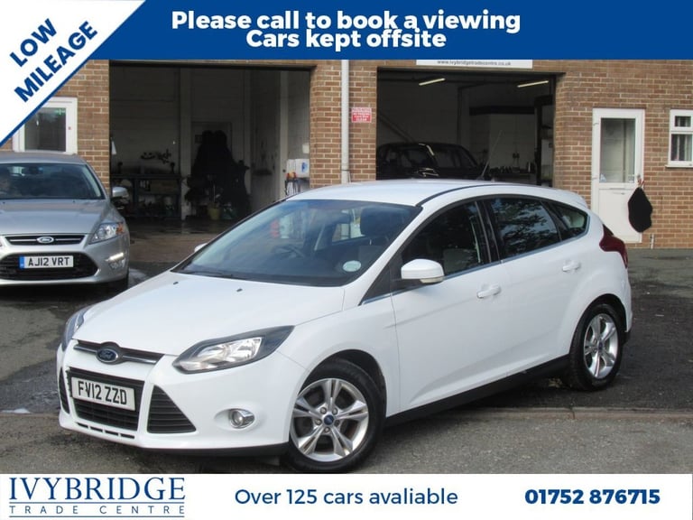 2012 12 FORD FOCUS 1.6 TDCI ZETEC HATCHBACK 5DR DIESEL MANUAL EURO 5 (S/S) (115