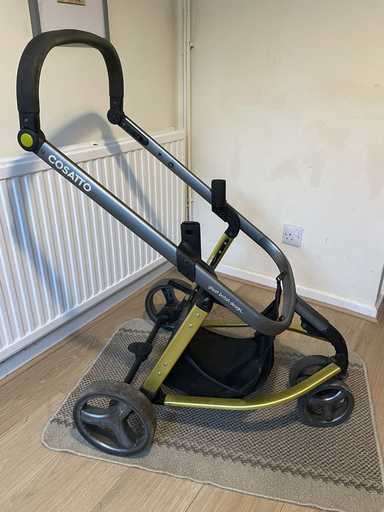 Secondhand Cosatto travel system (pram, buggy and carseat)