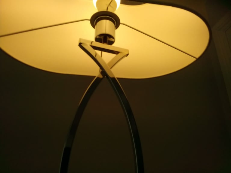 John Lewis Chrome 'Tom' Standard Lamp. Current Stock in JL