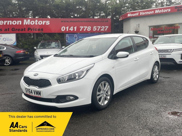 2014 Kia Ceed 1.4 VR7 Euro 5 5dr HATCHBACK Petrol Manual
