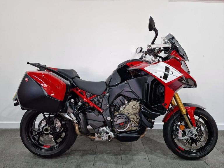2022 Ducati Multistrada V4 Pikes Peak, Evotech Extras, Full Titanium Termignoni