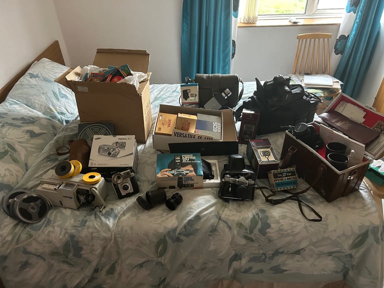 Older Cameras, Tripod,Lenses  etc for sale 