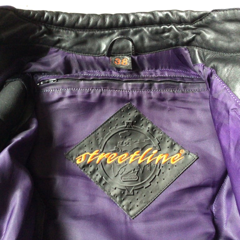 Motorcycle Jacket Leather (Ladies). £20.00