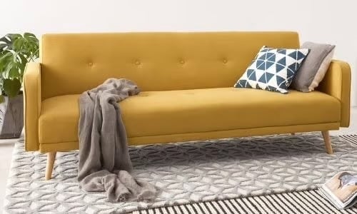 image for Sofa bed ( yellow )