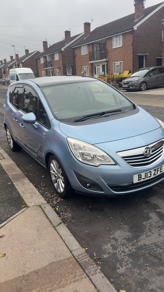 Vauxhall, MERIVA, MPV, 2013, Manual, 1398 (cc), 5 doors