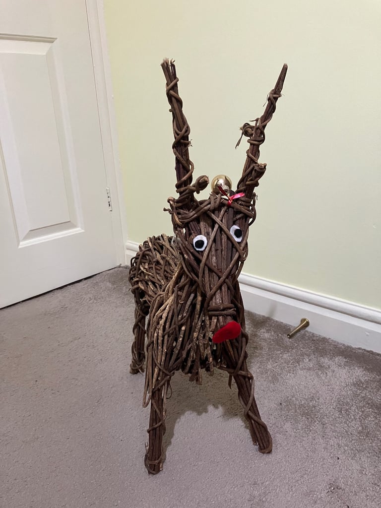 image for Reindeer - in wood (not sure what sort)