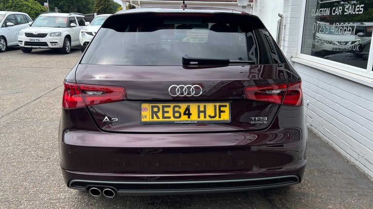 2014 Audi A3 1.8 TFSI S line S Tronic quattro Euro 6 (s/s) 3dr HATCHBACK Petrol Automatic