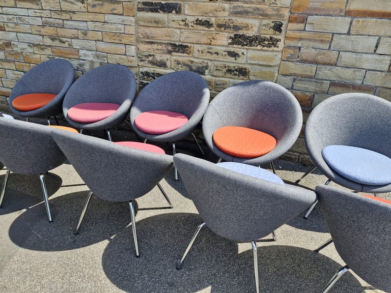 image for Allermuir A637 conic tub chair lounge chair (20 available) in excellent condition