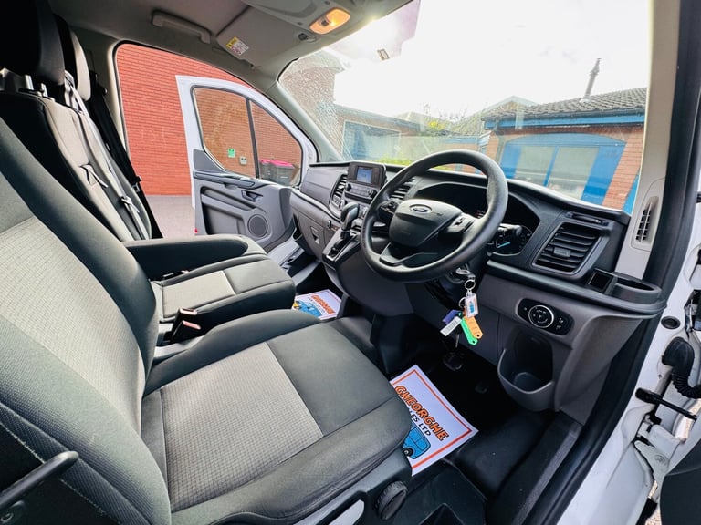 2022 Ford Transit Custom 1.0 EcoBoost PHEV 126ps Low Roof Leader Van Auto PANEL VAN Petrol Series...