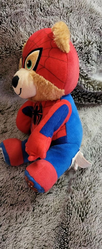 Marvel Spiderman Build A Bear Plush