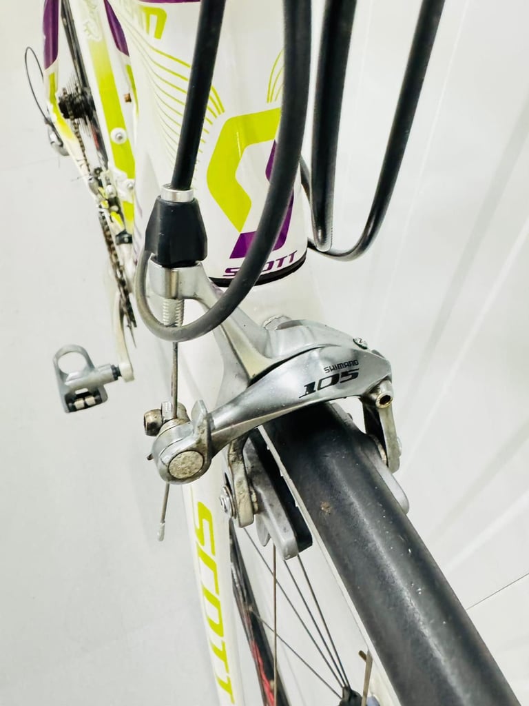 SCOTT TEAM Full Carbon Road Bike Size/S 20 Speed Fully Serviced Shimano 105