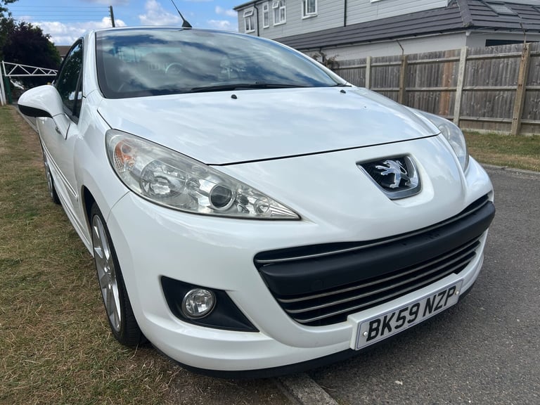 2009 Peugeot 207 CC 1.6 VTi GT Convertible 2dr Petrol Manual Euro 5 (120 ps)
