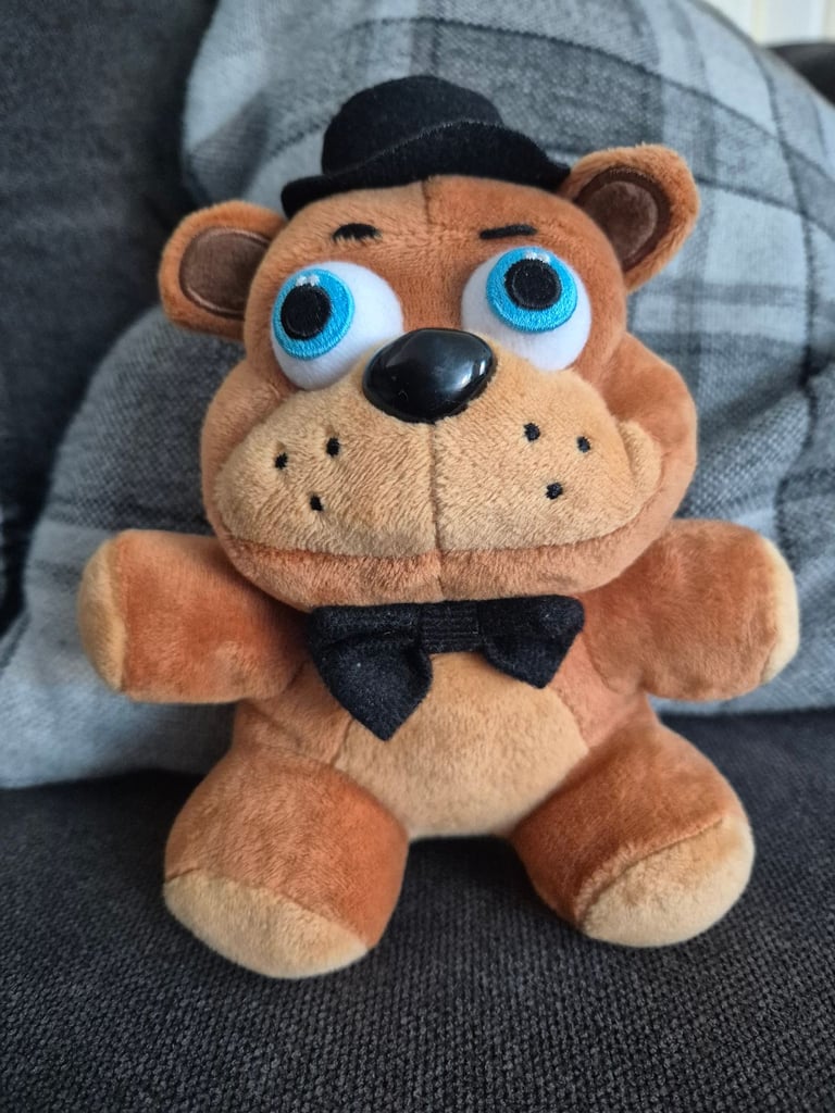 image for FNAF Freddy Fazbear Plush Plushy Teddy  Approx 7 Inches Five Nights