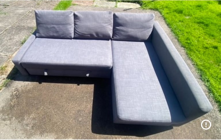 Grey IKEA FRIHETEN Corner Sofa Bed FREE DELIVERY AVAILABLE MCR
