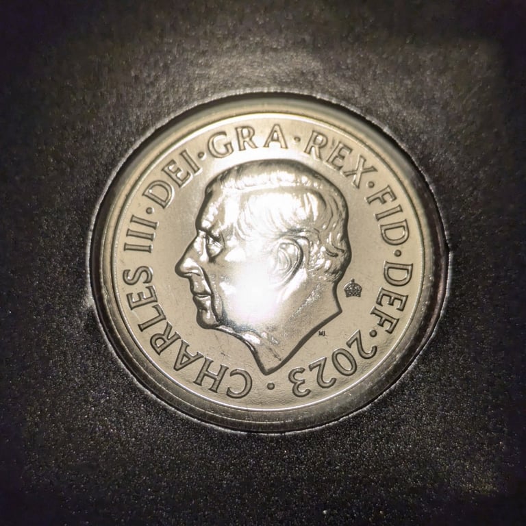 10p 2023 PRIVY MARK King Charles III uncirculated ChangeChecker coin