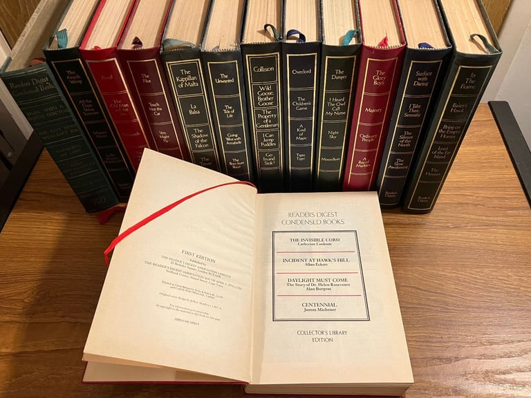 Small collection of Readers Digest Books, about 35 in total, including 14 First Editions