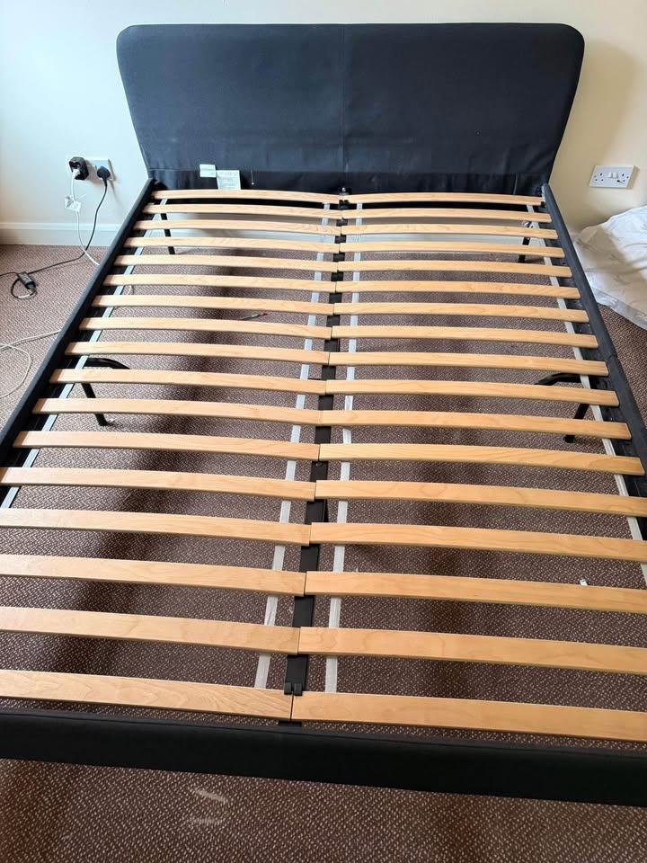 IKEA Double Mattress And Bed Frame