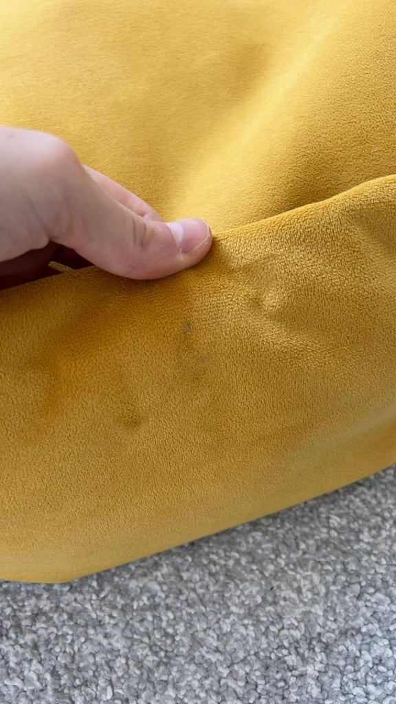 Bean bag and foot stool