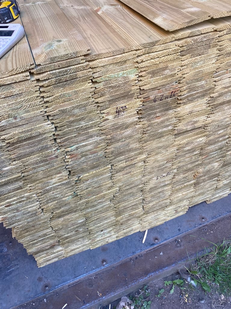 Shiplap cladding treated 3.6 m