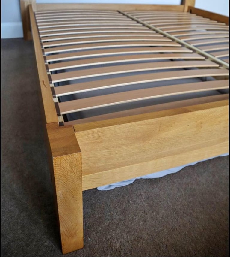 M&S Sonoma Solid Oak Double bed frame 