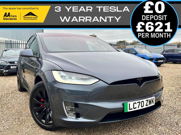 image for TESLA MODEL X (Dual Motor) Performance SUV 5dr Electric Auto 4WDE (Ludicrous)