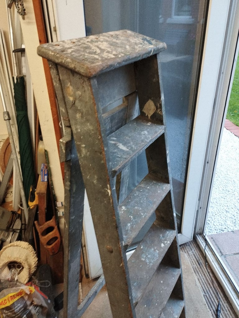 Vintage step ladders 
