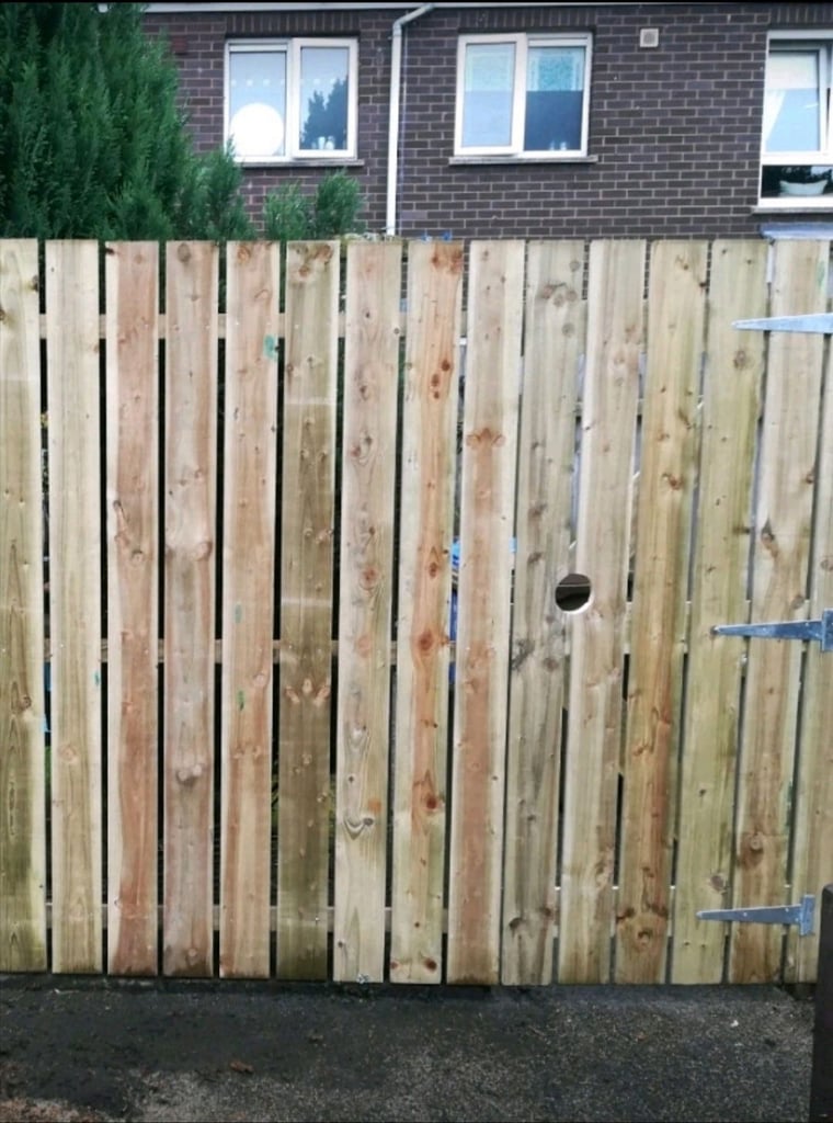 New fence