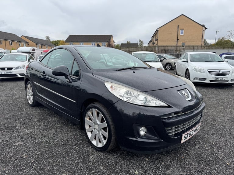 2012 Peugeot 207 1.6 VTi Allure 2dr CONVERTIBLE Petrol Manual