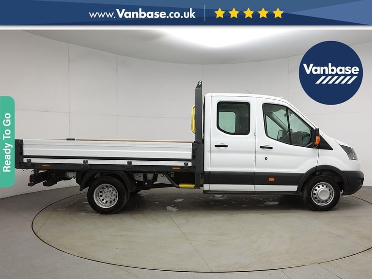 image for 2019 Ford Transit 2.0 350 EcoBlue Dropside Double Cab 4dr Diesel Manual RWD L4 H1 Euro 6 (DRW Dro...