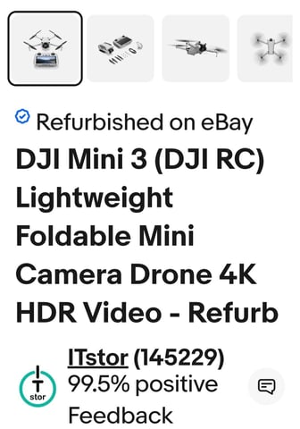 DJI MINI 3, DRONE in Southside, Glasgow Gumtree