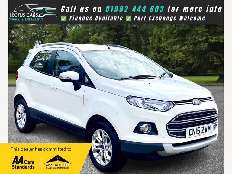 2015 Ford Ecosport 1.5 TDCi Titanium 2WD Euro 5 5dr HATCHBACK Diesel Manual