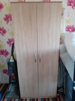 New single wardrobes and has matching chest of drawers if needed.