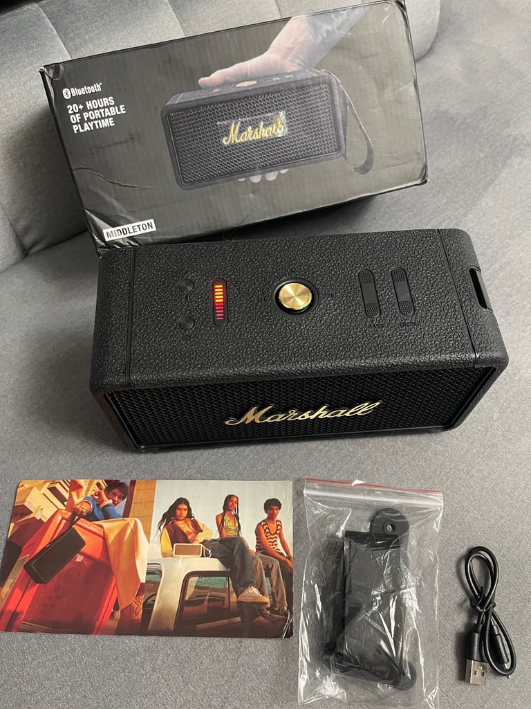 Marshall speaker original with barcode 