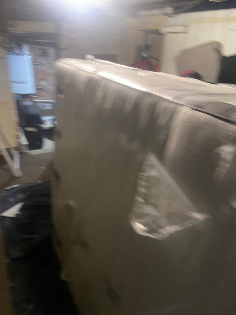 Double bed with double mattress included 