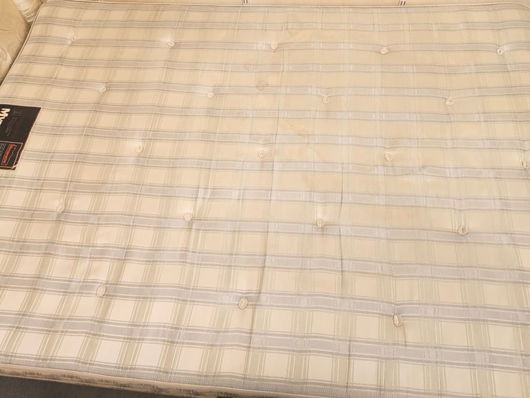 Bed and mattress 