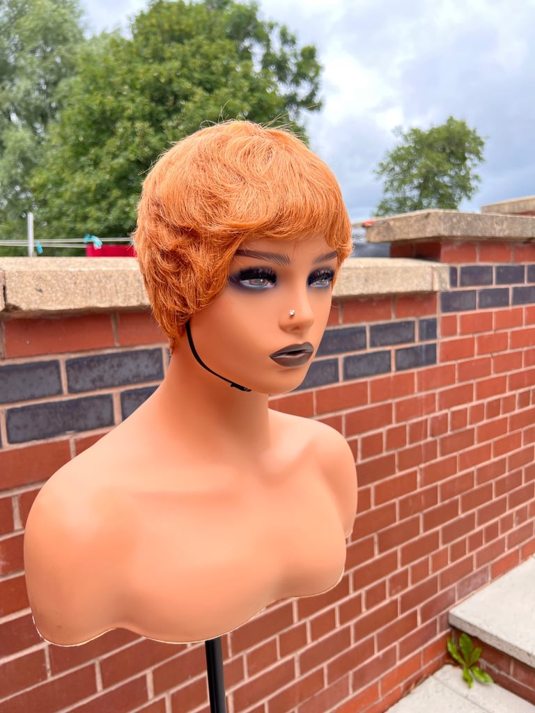 Pixie cut Humanhair wig 