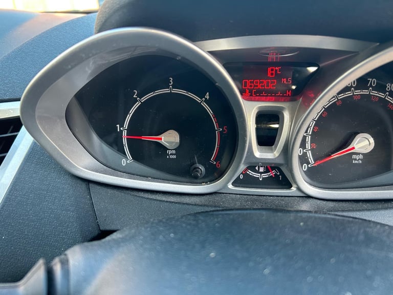 Ford, FIESTA, Hatchback, 2012, Manual, 1560 (cc), 5 doors