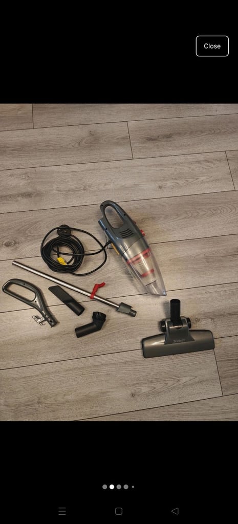 image for Beldray stick vac 2-in-1 Multifunctional Vacuum Cleaner - Red