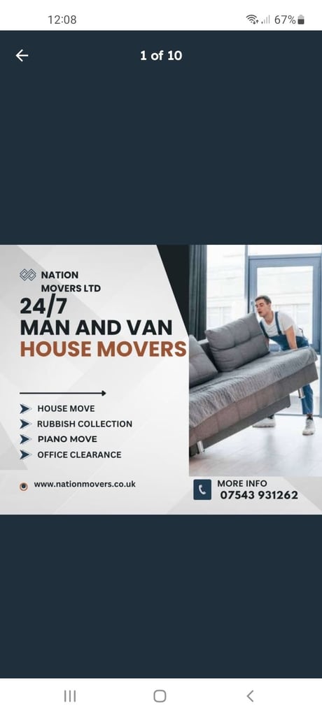 Removals service-House Office Piano Furniture Moving Rubbish Removals Man and Van hire